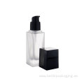 Frosted Square Glass Essential Oil Bottle